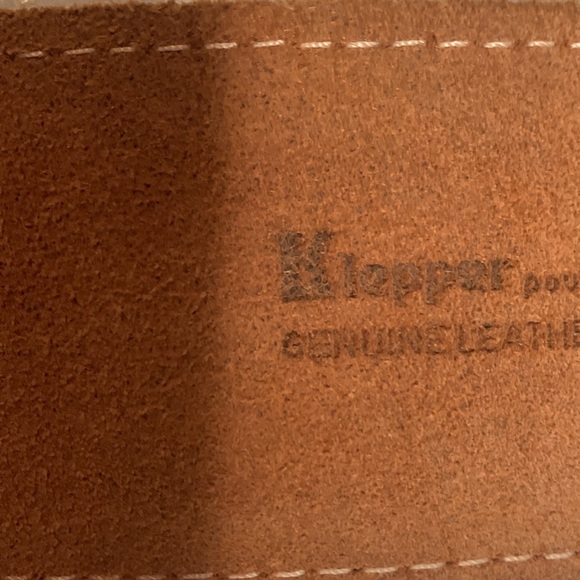 Klepper genuine leather belt - Picture 4 of 7